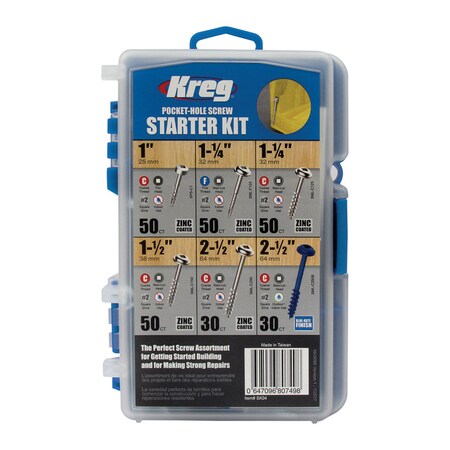Kreg Tool Kreg Ph Scrw Kit #2 260P SK04